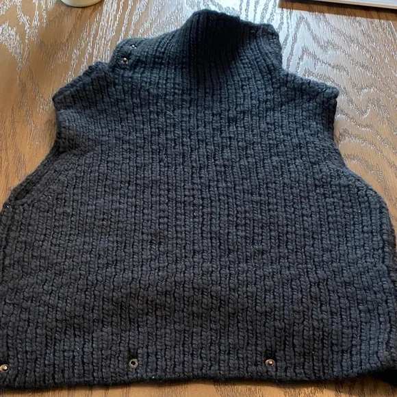 NFP Navy Blue Knit Turtleneck Sweater - Picture 9 of 16